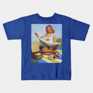 Gillette Elvgren Kids T-Shirt